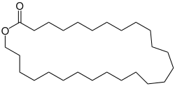 Strukturformel von Hexacosanolid