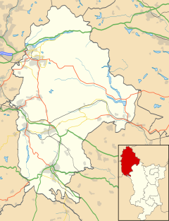 High Peak UK location map.svg