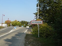 Skyline of Hilsenheim
