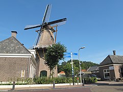 Hoonhorst, windmill:molen de Fakkert