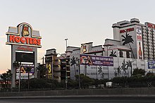 In 2019, OYO acquired Hooters Casino Hotel near the Las Vegas Strip Hooters Casino (7823234654).jpg