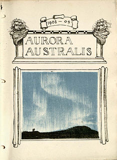 <i>Aurora Australis</i> (book) book printed on Antarctica during the Nimrod Expedition