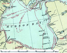 Canada, routes of explorers, 1497 to 1905 Hudson bay explorer.png