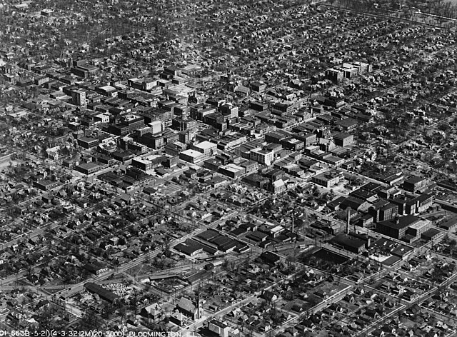View of Bloomington, 1932