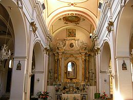 Intérieur de l'église Madonna di Loreto Torino di Sangro.JPG