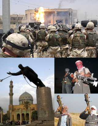 <span class="mw-page-title-main">Iraq War</span> 2003–2011 war after an American-led invasion