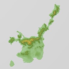 Ishigaki-jima Relief Map, SRTM-1.jpg