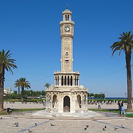 Izmir square clock tower.jpg