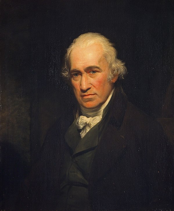 James Watt by John Partridge, after Sir William Beechey (1806)