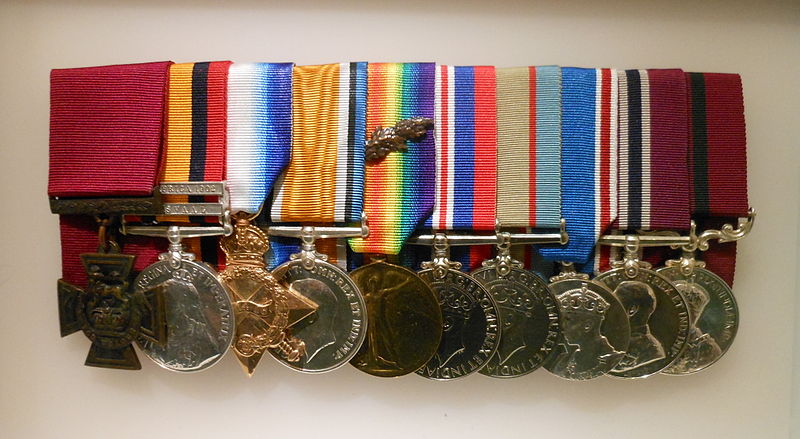 File:James Newland VC medals.jpg