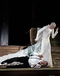 Szene aus Jedermann (Salzburger Festspiele 2014) (von Francisco Peralta Torrejón)