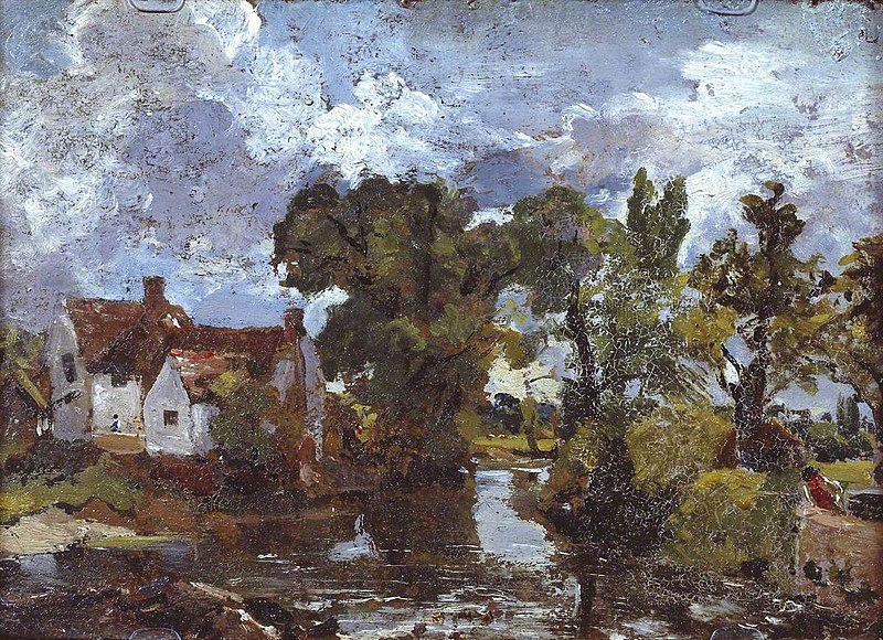 File:John Constable (1776-1837) - The Mill Stream. Verso, Night Scene with Bridge - N01816 - National Gallery.jpg