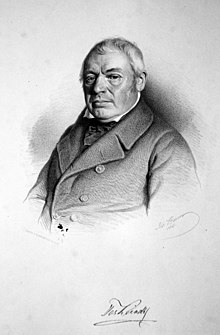 Josef Preindl, Lithographioe von Josef Anton Bauer, 1861 (Quelle: Wikimedia)