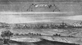 Mapa del arzobispado de Toledo. Alcalá de Henares (1687)