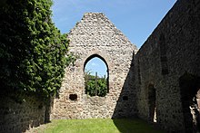 Gotische Kirchenruine in Küssow