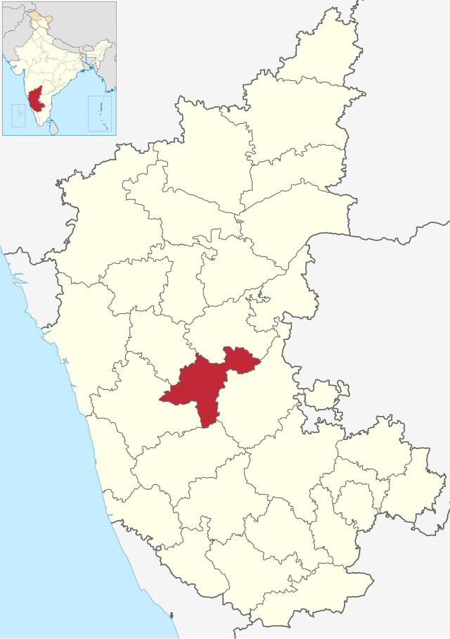 Location in Karnataka