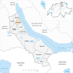 Rüschlikon – Mappa