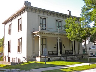 <span class="mw-page-title-main">Justice Samuel Freeman Miller House</span> Historic house in Iowa, United States