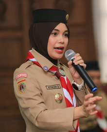 Ketua Kwartir Daerah Gerakan Pramuka Jateng Siti Atikoh Ganjar Pranowo.png