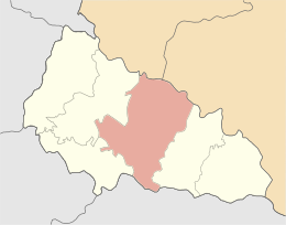 Distret de Chust - Localizazion
