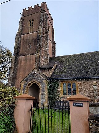 <span class="mw-page-title-main">Church of St Nicholas, Kittisford</span> Church in Somerset, England