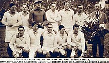 L'équipe de France de football à la Coupe du monde 1930 (face à l'Argentine).jpg