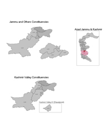 LA-8 Azad Kashmir Assambleyasi map.png