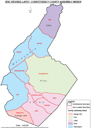 <span class="mw-page-title-main">Lafey Constituency</span>