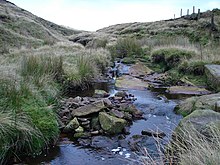 Laneshaw Brook on Emmott Moor