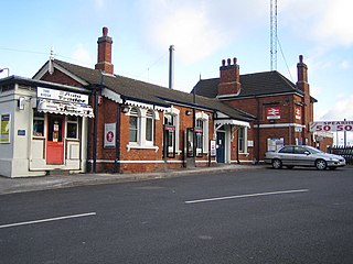 Leagrave railway station Railway station in Bedfordshire, England