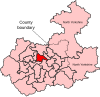 A large constituency in the south of the county.