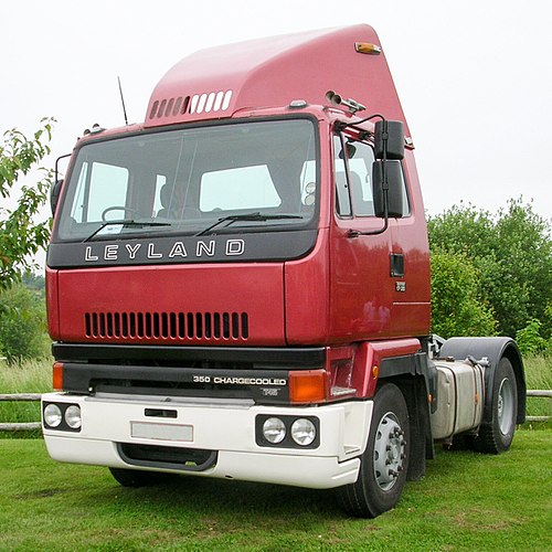 A Leyland T45 cab-over 4×2 tractor unit