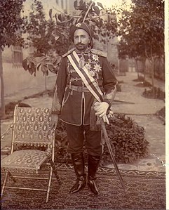 Lieutenant-General H.H Shaikh Khaz’al Khan ibn Haji Jabir Khan, Sardar-i-Aqdas, Amir of Mohammerah.jpg