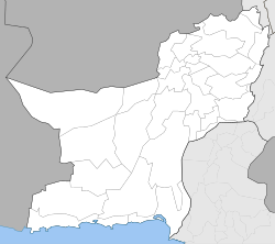 ژوب is located in بلوچستان، پاکستان