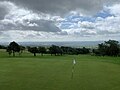 One of the four greens on the southern section of the course