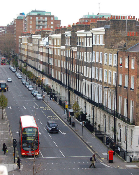 File:Looking south at the west side of Gloucester Place, London W1 - geograph.org.uk - 1609790.jpg