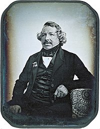 Louis Mandé Daguerre en 1844