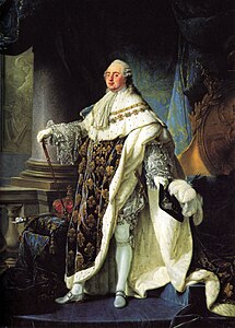 portrait de Louis XVI par A.F. Callet (1741-1823)