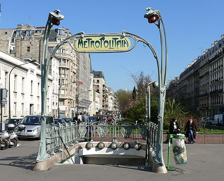 Métro Rome Guimard