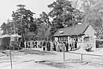 Mörby station, 1950-tal
