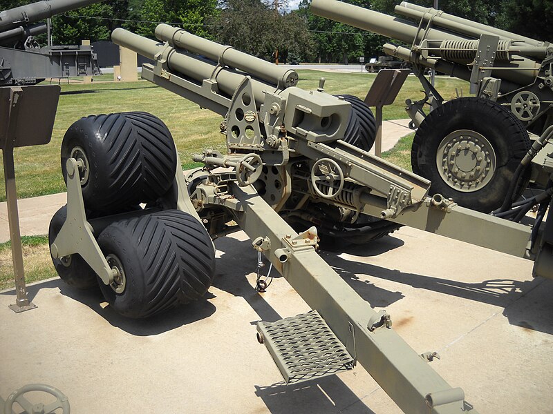 File:M2A2 Terra Star 105mm Auxiliary Propelled Howitzer carriage.jpg