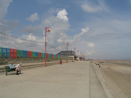 Strandpromenade van Mablethorpe (2004)