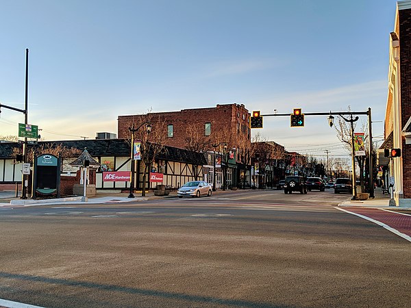 Main Street, downtown Sylvania