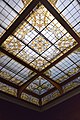 Glass roof in the lounge.