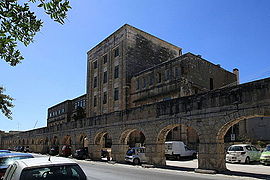 Malta - Santa Venera - Triq il-Kbira San Guzepp + aqueduct + council 04 ies.jpg