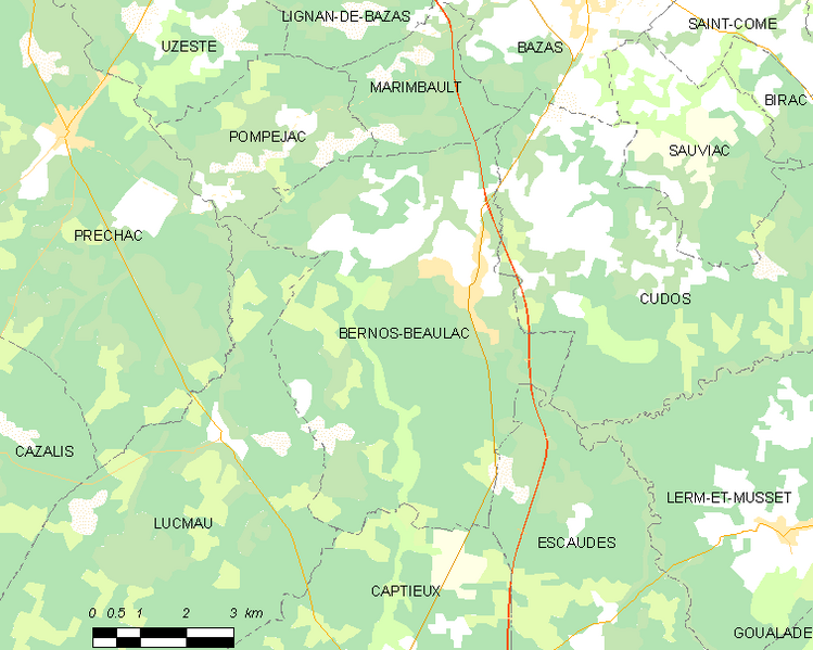 File:Map commune FR insee code 33046.png