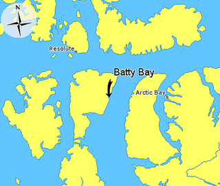 <span class="mw-page-title-main">Batty Bay</span> Bay in Nunavut, Canada