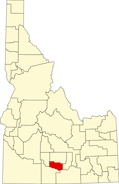 File:Map of Idaho highlighting Jerome County.svg