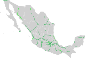 Map of Mexican Autopista Network.png