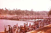 Convención de Maramon, la reunión cristiana anual más grande de Asia, organizada por la Iglesia Siria de Mar Thoma.